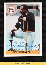 1992 The All-Time Great Series Willie Stargell (Autographed) #1 Auto HOF 10ou