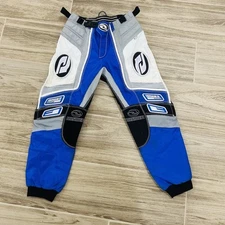 Answer Racing Youth Size 28 Ion Motocross Pants Dirt Bike Riding ATV Blue Black