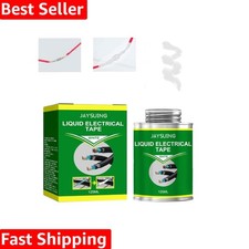 High-Performance 4.2 OZ Liquid Electrical Tape - Waterproof  Easy to Apply