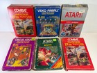 Atari 2600 Boxed Game Lot 6 Games Berzerk Video Pinball Combat Circus Atari — photo 1