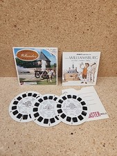 Colonial Williamsburg Virginia 1960's View-Master Packet A-813 With Booklet