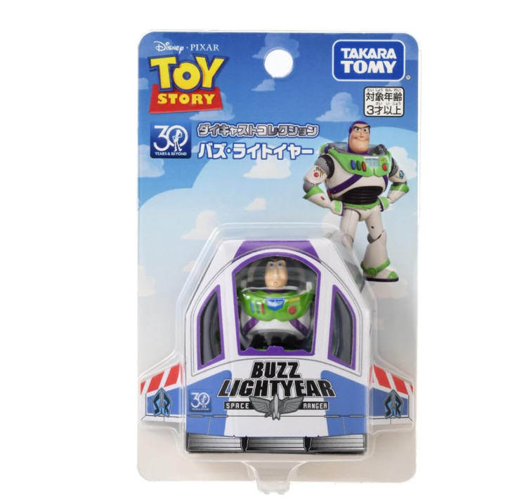 Toy Story Buzz Lightyear Figure 30th Anniversary Diecast Collection