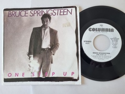 Bruce Springsteen - One step up 7'' Vinyl US PROMO WITH COVER