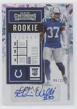 2020 Panini Contenders Rookie Cracked Ice Ticket 6/22 Khari Willis #292 Auto lz7
