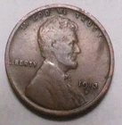 1913 D Lincoln Wheat Cent Penny - Not Stock Photos