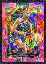 Aliyah Boston 2025 Select WNBA Pink Ice Prizm Coucourse