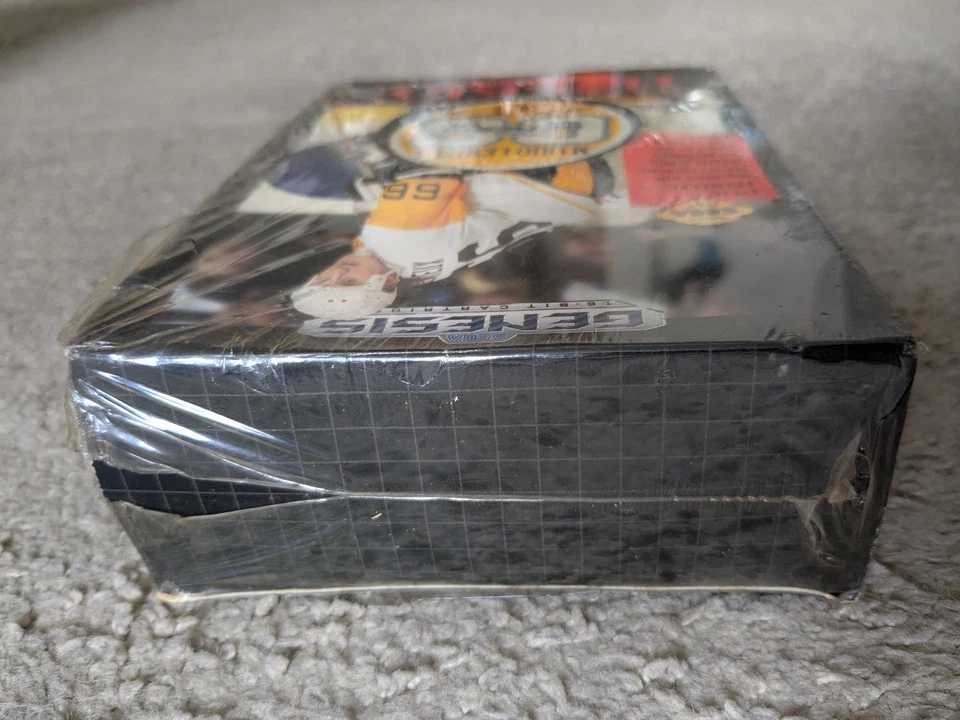 *NEW Factory Sealed* Mario Lemieux Hockey Sega Genesis Big Box w/ Puck RARE - Image 4 of 4
