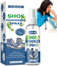 Shoe Deodorizer Spray, Natural Deodorant Spray for Men and Women, Extra Strength
