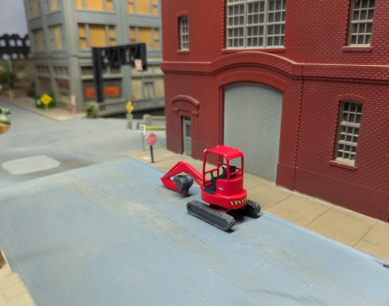 1/87 HO Scale Custom Built Kubota Mini Excavator. 3D Printed Resin Model - Image 2 of 4