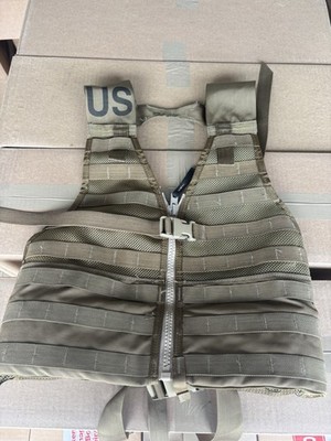 USMC/Army Molle II Fighting Load Carrier Vest FLC LBV Tactical Tan