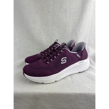 S Sport by Skechers Step-ins Hands Free Purple Mesh Sneakers Womens 7.5