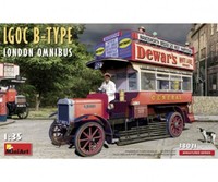 Miniart 1:35 London Omnibus Lgoc Typ B Plastik Modellbau