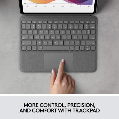 Logitech Folio Touch Keyboard Case For Apple iPad Air 4th 5th Gen