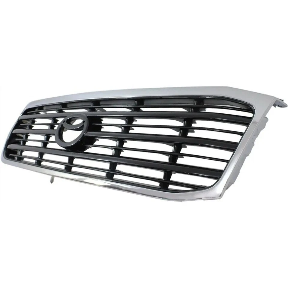 New Front Grille Chrome Shell Black Insert Fits 1998-2002 Toyota Land Cruiser - Изображение 3 из 4