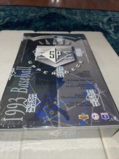 1993 Upper Deck SP BASEBALL BOX FACTORY SEALED JETER RC