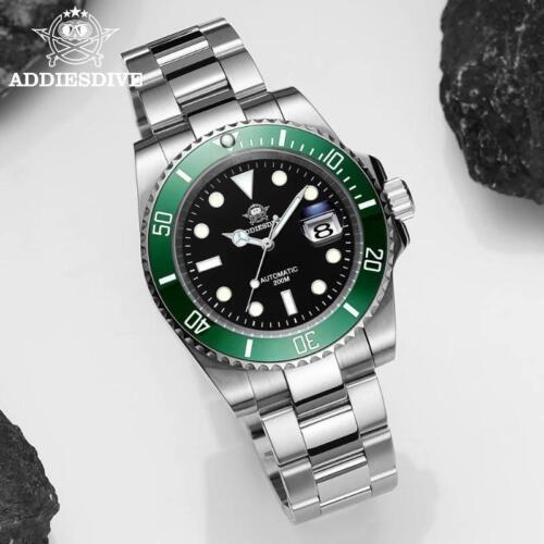 Addiesdive Nh35 Uhrwerk Automatik Uhr Saphirglas Mechanische Armbanduhr - Bild 2 von 25