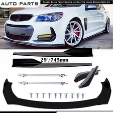 Front Bumper Lip Splitter Lower Spoiler Side Skirt Rear For Chevy Sonic Rs 12-20 Front Bumper Lip Splitter Lower Spoiler Side Skirt Rear For Chevy Sonic Rs 12-20
