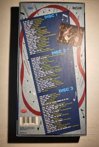 Rock Rhythm & Doo Wop 3 CD + Bonus Disc Rhino Buddy Holly Bobby Darin Shirelles - Picture 4 of 14