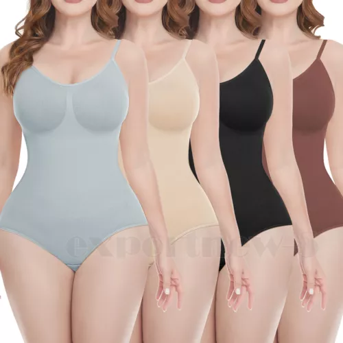 Bauchkontrolle Bodysuit Slip Sculpting Shaper Tank Top Bodys Snatched Waist - Bild 13 von 66