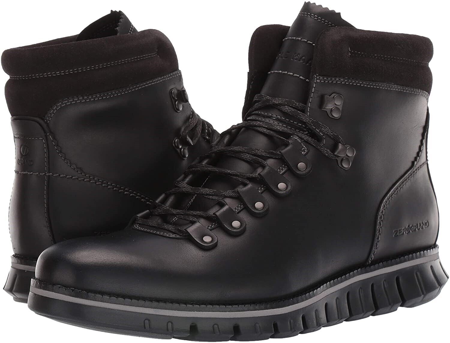 Cole Haan Men’s Zerogrand Charcoal Leather Lace-Up Hiking Boots Amazon.com | Cole Haan Mens Zerogrand Remastered Low Top  main image 3