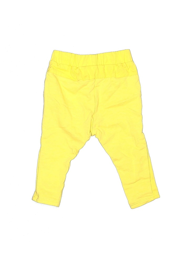 Zara Girls Yellow Fleece Pants 36 Months eBay