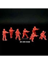 3D Printed 1/72 Modern British Army Attack 7-Man Group Uncolored Finished Model