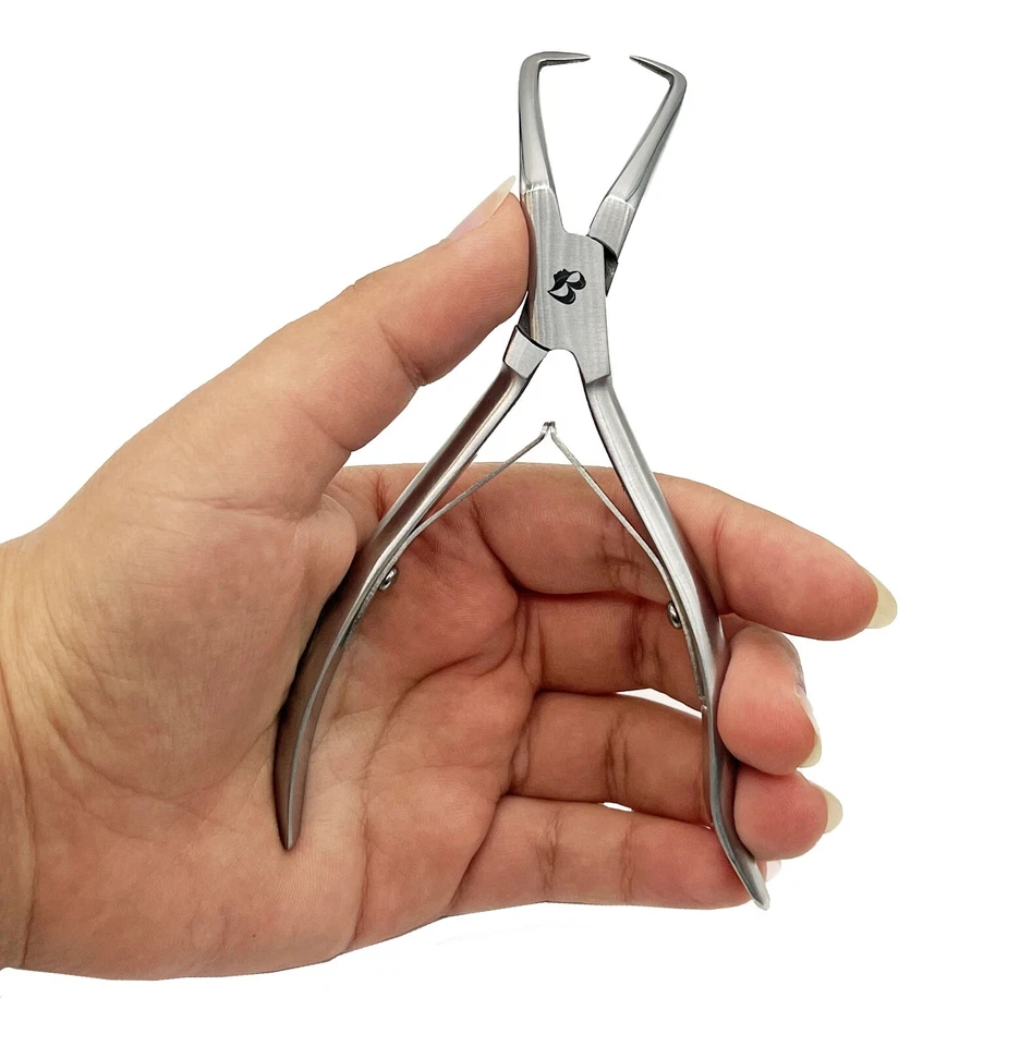 Alicates de Extensión de Cabello, Micro Anillo Silicona Extensión Cuentas Remoción/Abridor Herramienta Foto 2 de 4