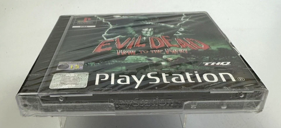 PS1 Evil Dead: Hail To the King, New And Factory Sealed - **Flaw** - Image 3 of 4