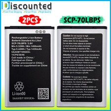 2Pc Replacement Li-ion Battery for Kyocera Cadence LTE S2720 SCP-70LBPS New