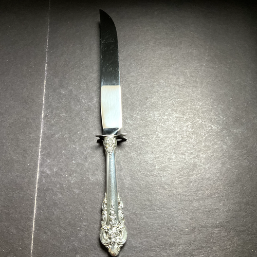 Wallace Grande Baroque Sterling Handled European Modern Hollow Knives | Everything But The House