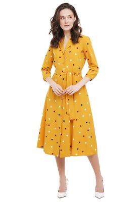 elegant mustard dress Scoop Neckline Satin Yellow Long Prom Dresses, Yellow Formal with Beading Sequin Custom Size / Yellow