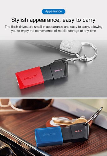 Kingston DTXM 32GB 64GB 128GB USB 3.2 Flash Drive Memory Storage Protable Stick - Afbeelding 5 van 11