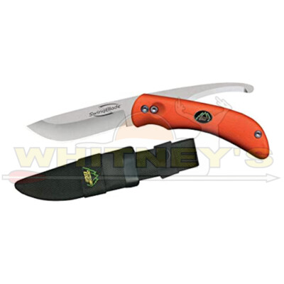 Outdoor Edge SwingBlaze Knife w/Sheath - Orange - SZ-20NC
