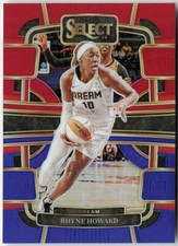 RHYNE HOWARD 2024 Panini Select CONCOURSE RED & BLUE PRIZM /399 Dream #65