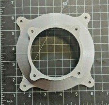 120mm to 70mm Fan Adapter Flow Converter PC Mod Custom Panel Hose Mount Flange
