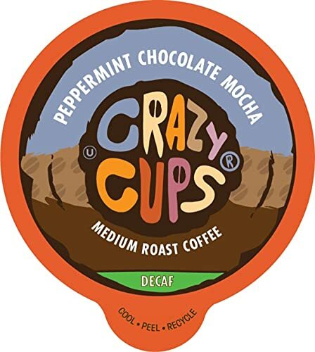 Crazy Cups Decaf Peppermint Chocolate 