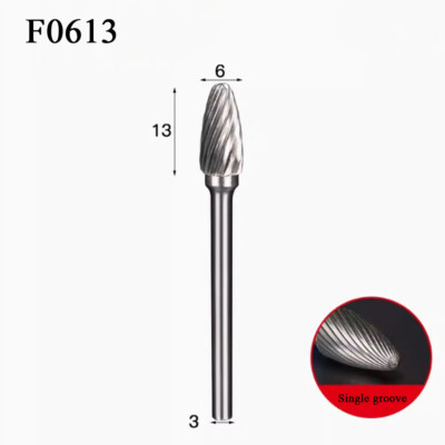 Burr rotary file F0613 Hard alloy rotary file internal grinding head