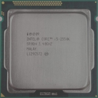 Intel  Core i5-2550 K / 4 x 3,40GHz / 6MB / 5GT/s / LGA 1155 Prozessor