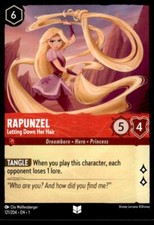 Disney Lorcana 121/204 Rapunzel The First Chapter Non Foil