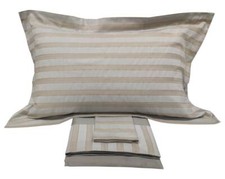 DEA COMPLETO LENZUOLA 2 PIAZZE MATRIMONIALE IN RASO 100% COTONE - CHEVRON