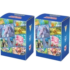 Pokemon Card Games Deck Case Pokémon Go Deck Box & Set of 2 Ship from Japan