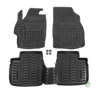 Gummimatten 3D GummifußMatten FüR Peugeot 301 Ab 2013 TPE 3D