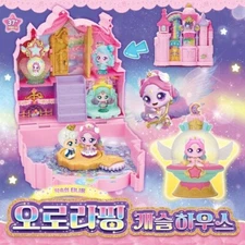 Catch Teenieping Season 5 Shooting Star Auroraping Castle House Figure K- Toy
