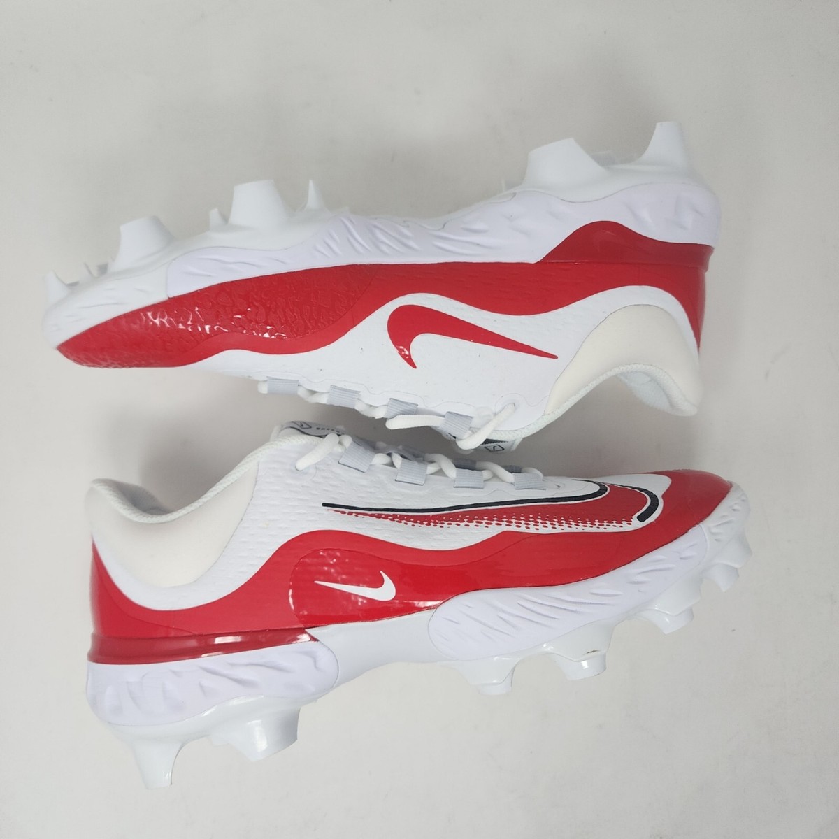 Nike Huarache‎ Elite 4 MCS Men 11.5 – Red/White Baseball Cleats – No Box Brand New Nike Alpha Huarache ELITE 4 Low MCS Baseball  main image 3
