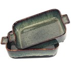 Porcelain Casserole Baking Dish - 23.7 Ounces Baking Dish for Oven Ceramic La.