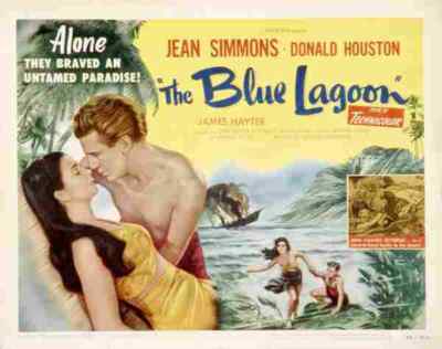 Blue Lagoon The 1949 01 Film A4 Poster Print 10x8