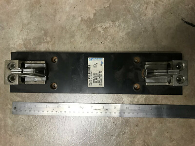 MARATHON R6F400A1B 4100843 600V 400A CLASS H SPADE FUSE BLOCK HOLDER USED