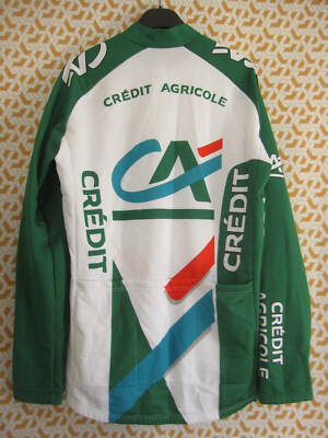 Maillot cycliste Credit Agricole Look Nalini Manche Longue intégal - 5