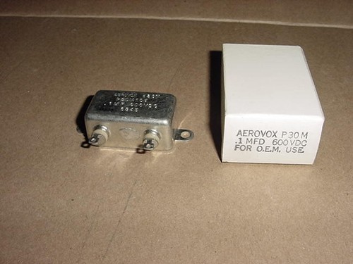 Aerovox ZD172EW080PO1 Condensatore A Film 80 MFD 1700 VDC Usato Ma Ottimo
