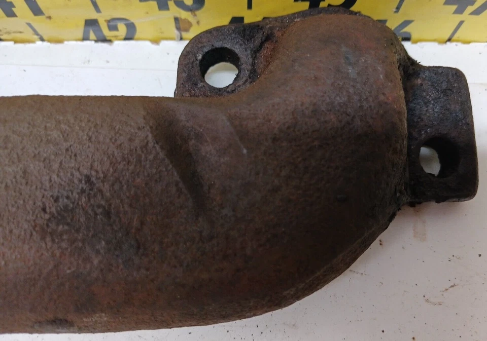 Colector de escape de motor usado OEM GM mano derecha 287 522838 1955 Pontiac (M26) Foto 2 de 4